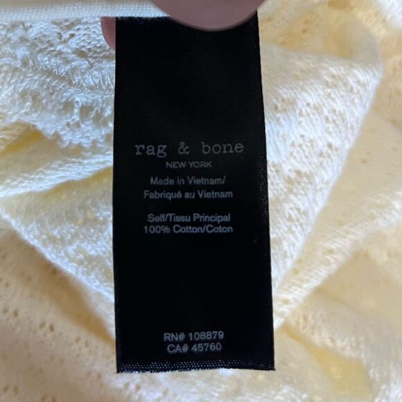 Rag & Bone Ivory Textured Knit Maxi Dress - Size Small, New with Tags - Picture 7 of 7